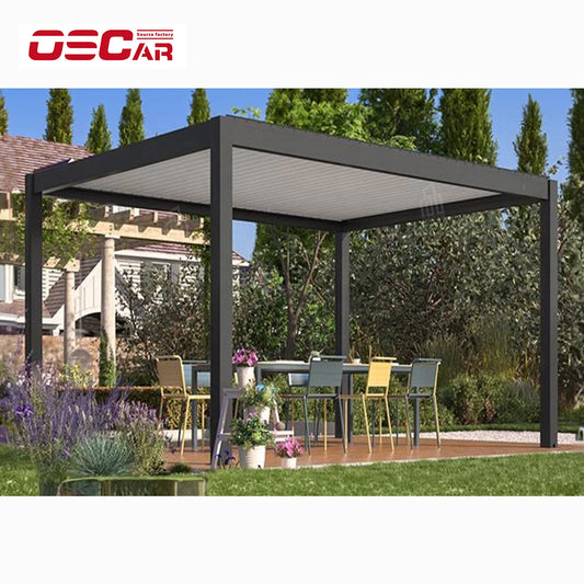Spa Hot Tub Gazebo Permanent Canopy Garden Patio Gazebo for Spa Pools Quality Pergola Heavy-duty Pavilion Solid Tent