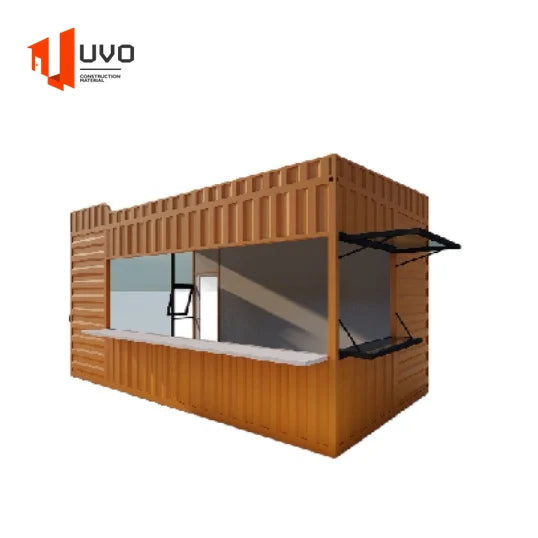 Prefab Modular Container Shop Luxury 2 Stores Container for Store