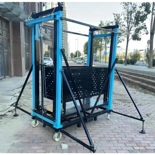 Electric Scaffolding Lift Mobile Foldable Remote Control Fully Automatic Hoist
