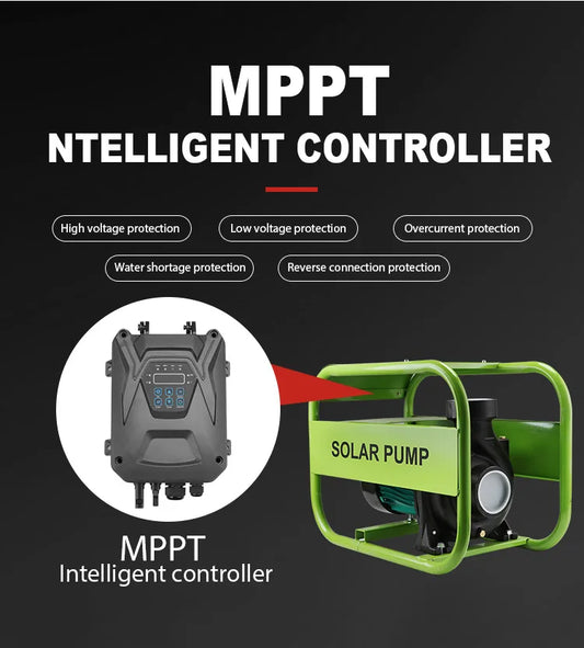 Solar Powered Booster Pump Solar Dc Surface Water Pump Farm Irrigation Water Pumps