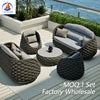 All-weather Outdoor Garden Design Furniture Sofa Table Set