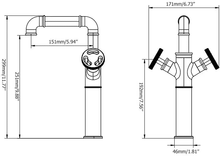 Single Hole Brass Basin Faucet