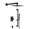 Wall Mounted Bathroom Faucets Rain Shower Set With Head Shower