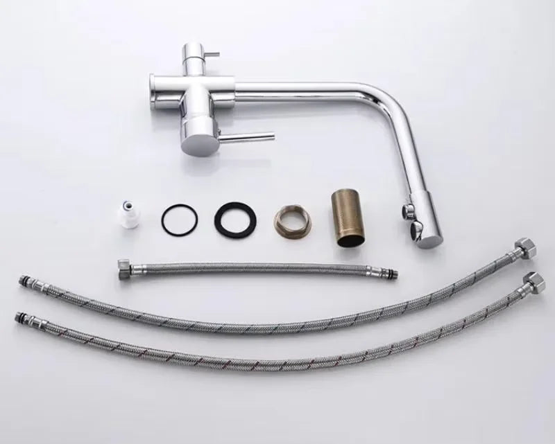 Brass Water Purifier Sink Mixer Tap Faucet Filter 3 Way Contemporary Kitchen Faucets