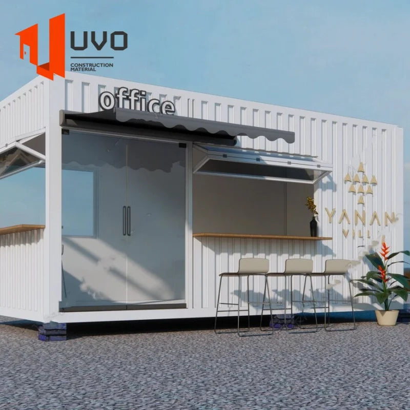 Prefab Modular Container Shop Luxury 2 Stores Container for Store