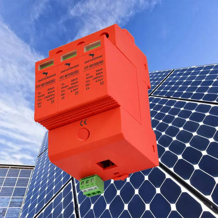 T2 Type DC Solar Power Surge Protection Module SPD 1000V 60KA for PV Solar Systems