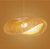 Nordic Bamboo Pendant Kitchen Led Light Suspension Hanging for Home Indoor Ceiling Lamp Special Designer Metal Modern Lighting