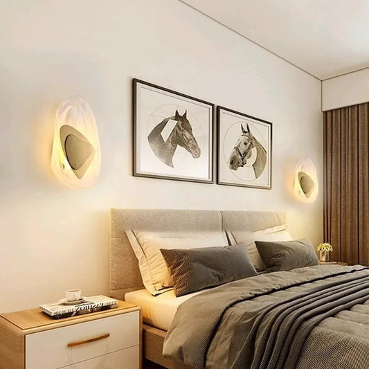 Modern LED Wall Lamp Gold Crystal Wall Lights for Living Room Dinning Room Corridor Study Home Lighting Decoration