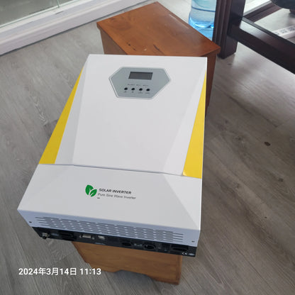 Hybrid Solar Inverter/Wechselrichter 1KVA to 12KVA 12/24/48VDC Solaire Onduleur Inversor Hybride for Solar Systems