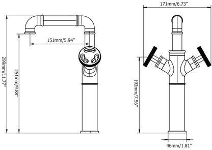 Single Hole Brass Basin Faucet