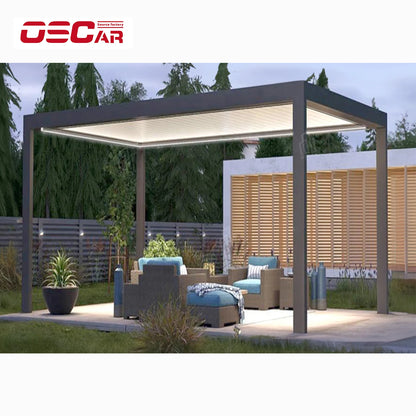 Spa Hot Tub Gazebo Permanent Canopy Garden Patio Gazebo for Spa Pools Quality Pergola Heavy-duty Pavilion Solid Tent