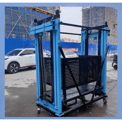 Electric Scaffolding Lift Mobile Foldable Remote Control Fully Automatic Hoist