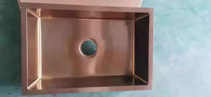 HONGDEC 304 Stainless Steel Rose Gold Modern Multifunction Sinks Kitchen Sink