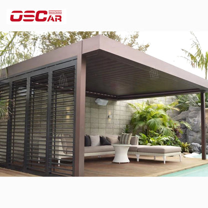 Spa Hot Tub Gazebo Permanent Canopy Garden Patio Gazebo for Spa Pools Quality Pergola Heavy-duty Pavilion Solid Tent