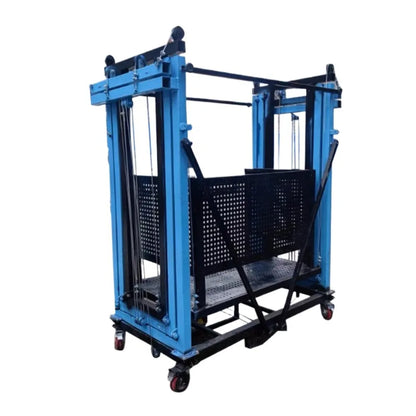 Electric Scaffolding Lift Mobile Foldable Remote Control Fully Automatic Hoist
