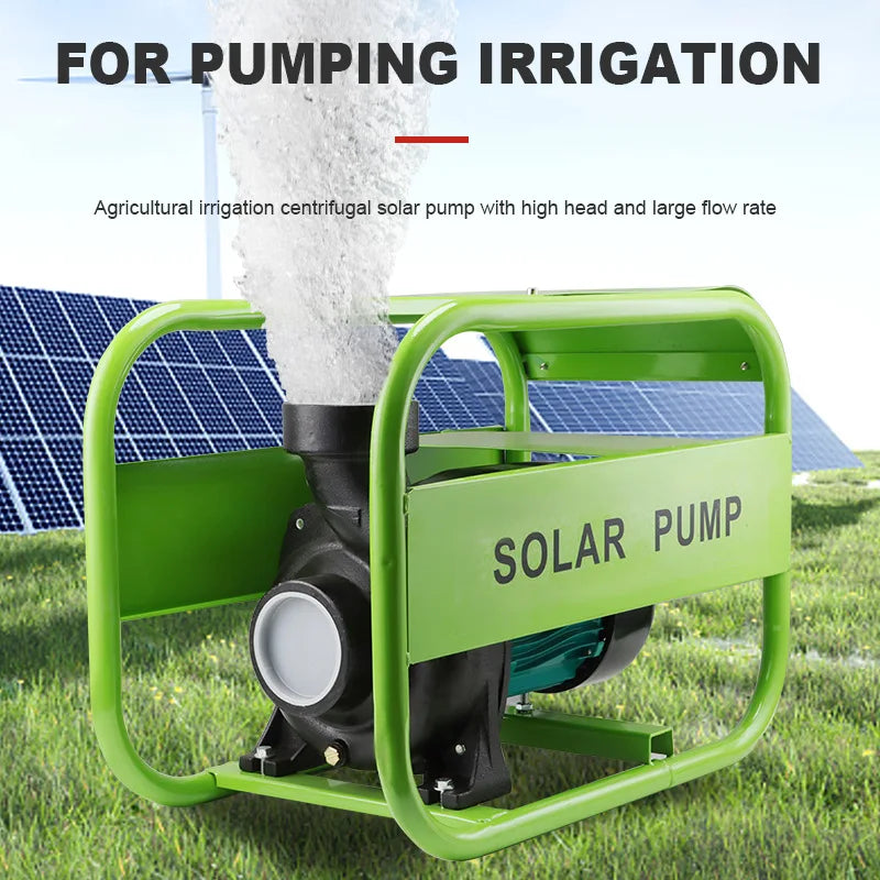 Solar Powered Booster Pump Solar Dc Surface Water Pump Farm Irrigation Water Pumps