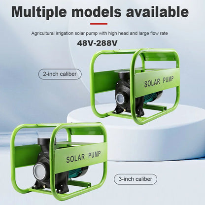 Solar Powered Booster Pump Solar Dc Surface Water Pump Farm Irrigation Water Pumps