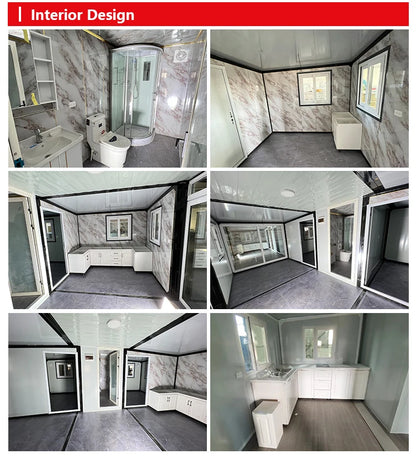 20ft 2 Bedroom  Prefab House Expandable
