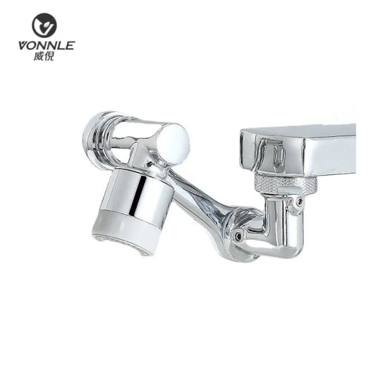Dual Spout Single Handle Mixer Tap Multifunction Brushed Faucets Mixers & Taps Basin Faucet Bathroom Faucets
