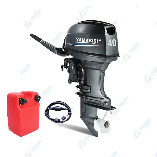 Tiller or Remote Control YAMABISI Boat Engine Outboard Engine 40HP