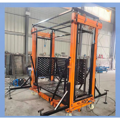 Electric Scaffolding Lift Mobile Foldable Remote Control Fully Automatic Hoist