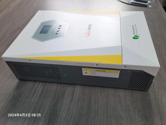 Hybrid Solar Inverter/Wechselrichter 1KVA to 12KVA 12/24/48VDC Solaire Onduleur Inversor Hybride for Solar Systems