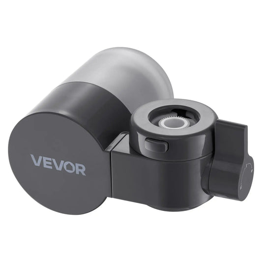 Faucet Mount Water Filter Sink Water Purifier for Kitchen Horizontal Gray